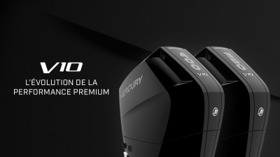 Mercury Marine présente les premiers moteurs hors-bord V10 du secteur - les tout nouveaux moteurs Verado 350 et 400 ch