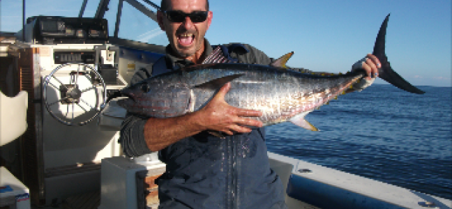 Patrice GAGNEROT, guide de pêche sur le Bassin d'Arcachon
