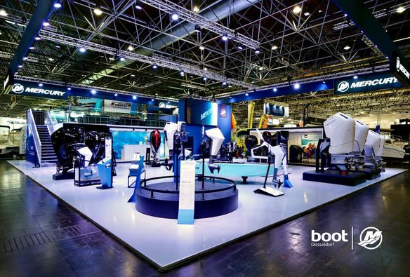 Retour sur le succès de Mercury Marine au Salon boot Düsseldorf 2023 !