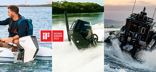 Mercury Marine remporte quatre prestigieux iF Design Awards